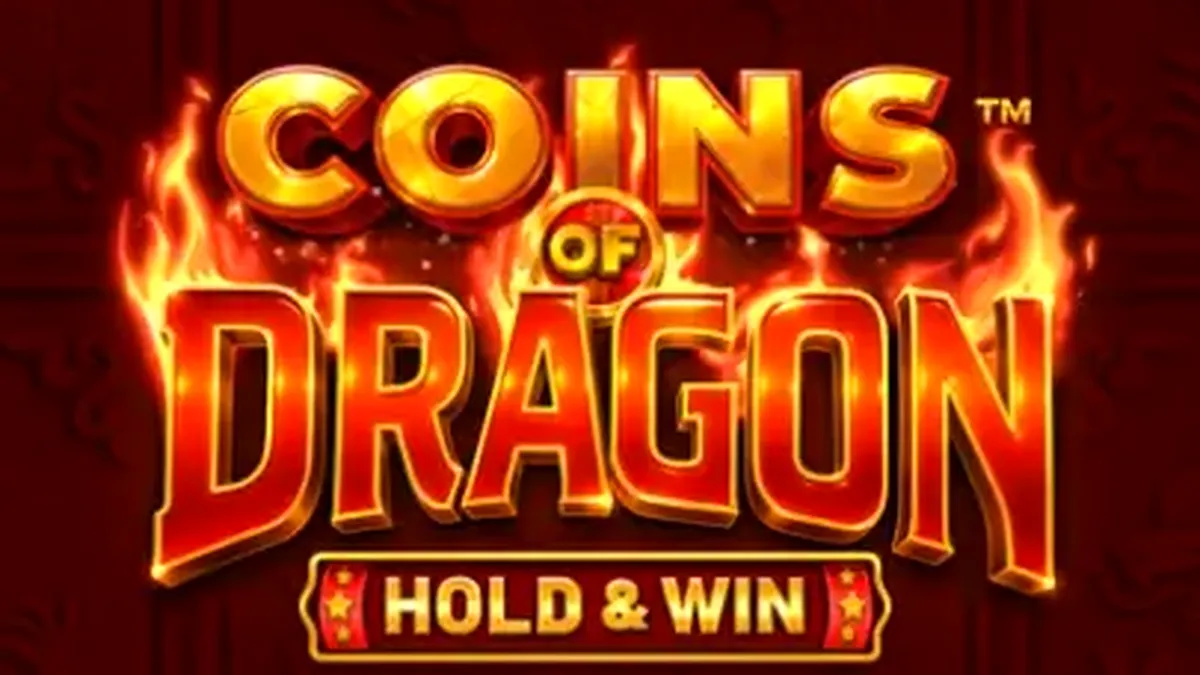 Tampilan antarmuka seluler Coins of Dragon – Hold & Win dengan simbol naga yang ikonik.